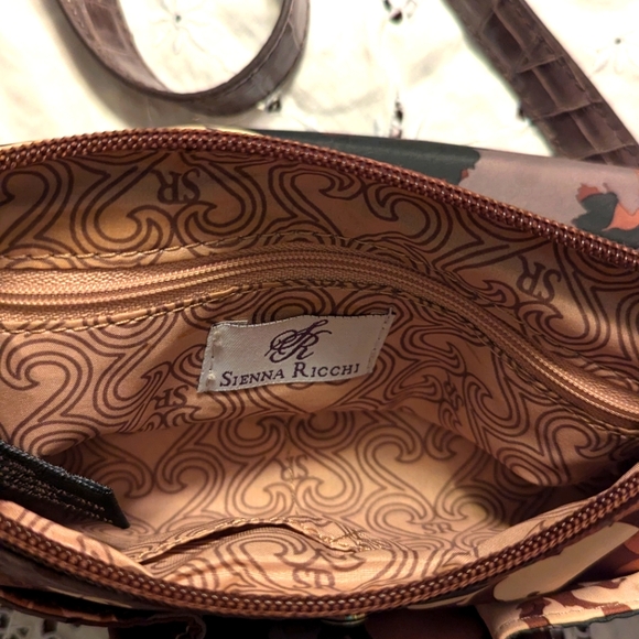 Sienna Ricchi Camo purse, bag, small, Camouflage brown/tan/green - Picture 5 of 11